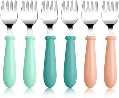 Bright Safe and Durable Toddler Fork Set for Babies