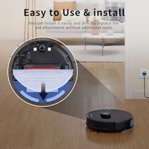 Replacement Microfiber Mop Pads for Robot Vacuum