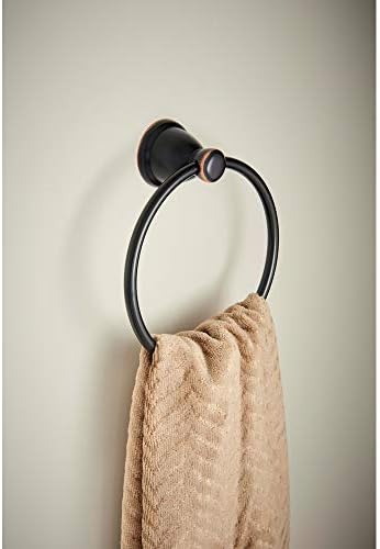 Wall-Mounted Bath Towel Holder Oil-Rubbed Bronze Towel Ring Kinla Collection