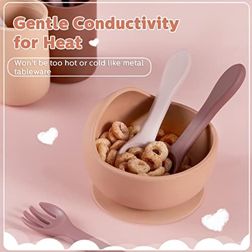 Nuenen Mini Silicone Feeding Set for Babies