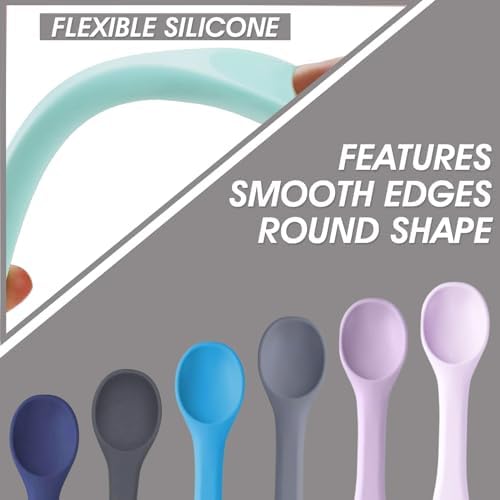 Big Silicone Feeding Spoon for Babies