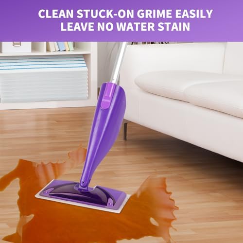 Frescares 50 Microfiber Mop Pads for Swiffer WetJet 10-11 Mops