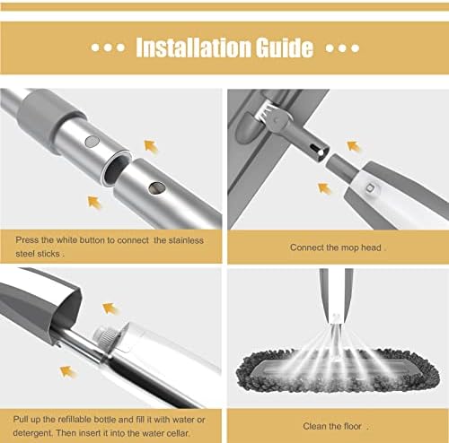 Beyoco Spray Mop for Tile Floors