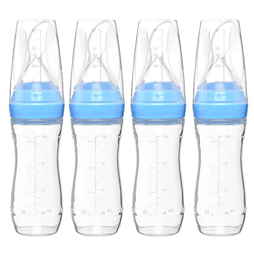4 oz Silicone Baby Feeder with Stopper