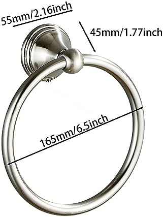 SturdyBelle 5-Piece Bathroom Towel Holder Set