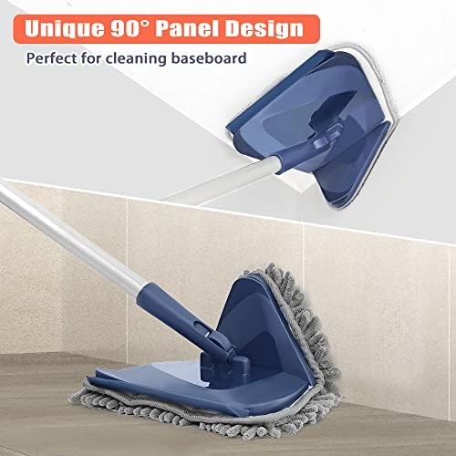 JEHONN Wall Cleaner Mop with 82 inches Extendable Handle