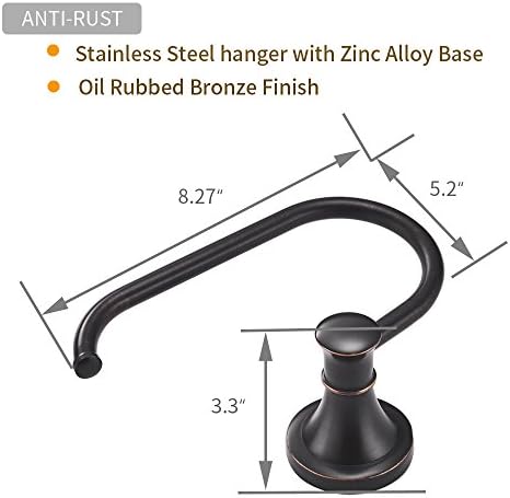 BESy Oil Rubbed Bronze Toilet Tissue Holder