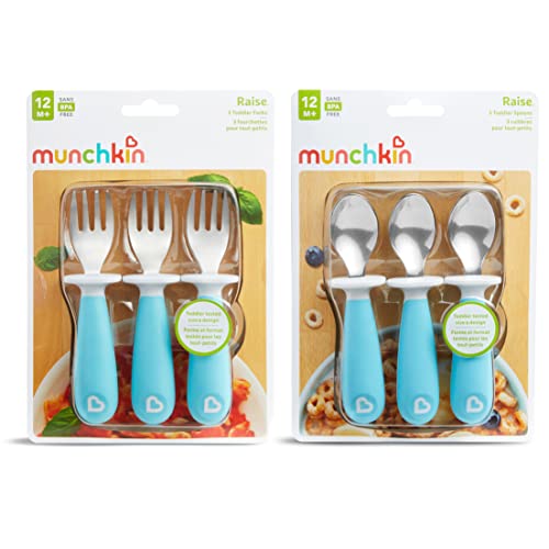 Munchkin Little Critters Toddler Flatware Super Durable Set Safe