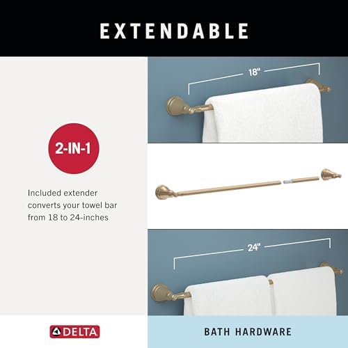 Delta Mylan 4 Pack Bathroom Set Champagne Bronze