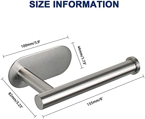 Premium Stainless Steel Toilet Paper Holder