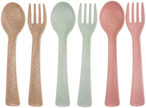 Safest Toddler Forks Spoons Set Original Design
