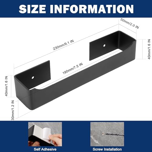 Premium Self-Adhesive Hand Towel Holder for Bathroom Kitchen