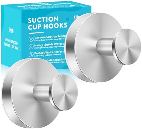 Suction Cup Hooks for Showers Doors and Windows