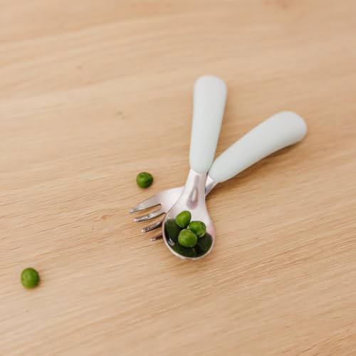 OXO Tot On-The-Go Safe Flatware Set for Babies