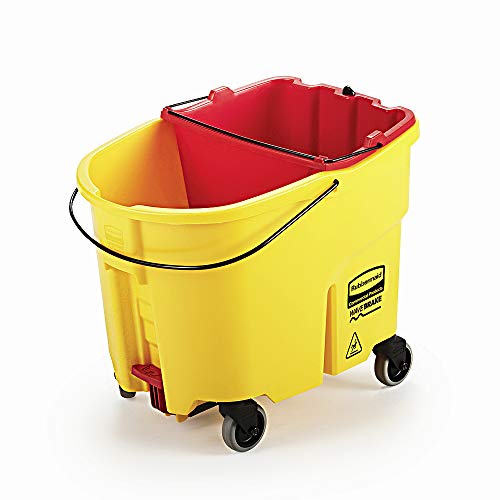 Rubbermaid Commercial Products Cleaning Bucket 18-Quart Capacity Red