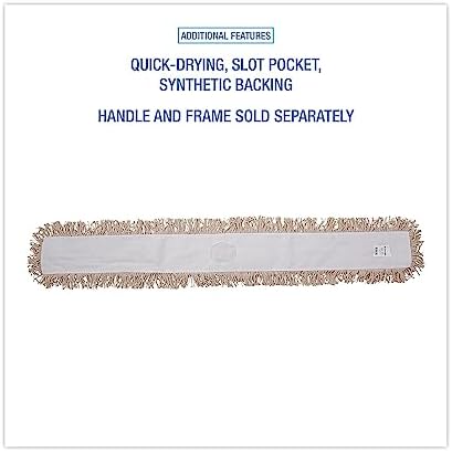 Boardwalk 1360 Dust Mop Head 60w x 5d White 1