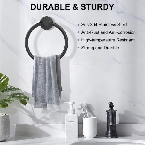 Perfect Hand Towel Hanger for Compact Bath Kitchen Space