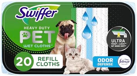 Swiffer Sweeper Pet Heavy Duty Multi-Surface 20 Count