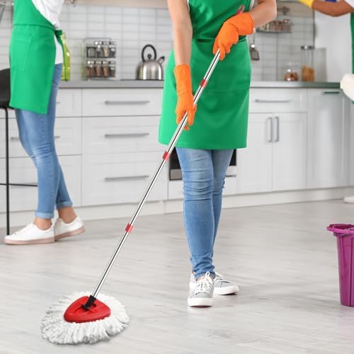 HiBaBy 2 Spin Mop Head Replacement 1 Base