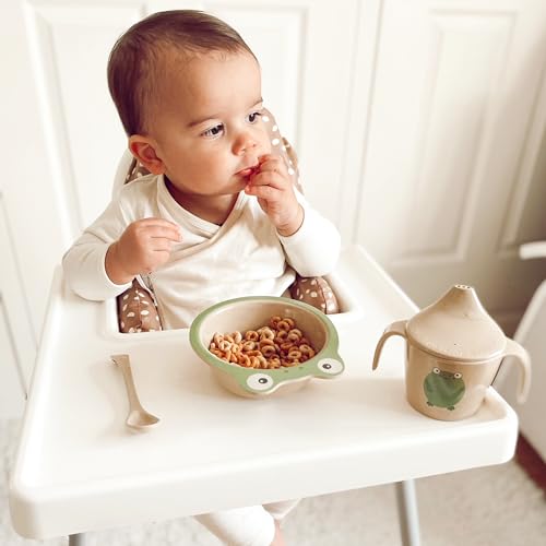 Safe Eco-Friendly Rice Husk Spoons for Babies