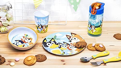 Zak Designs Bluey Character Flatware Set for Picky Eaters