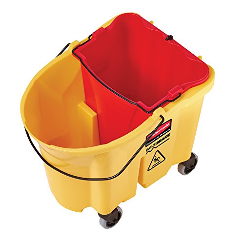 rubbermaid wavebrake 26q mop bucket