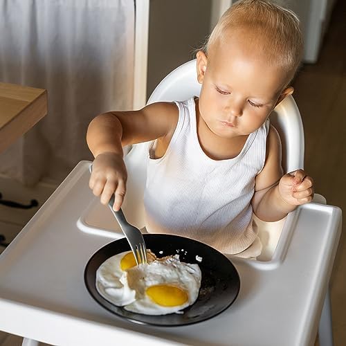 POIKSHARK Toddler Flatware Set