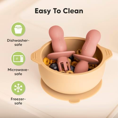 Perfect KeaBabies 4-Pack Set for Safe Baby Feeding