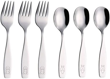 ANNOVA Kids Flatware Set - Safe Durable and Perfect for Kids
