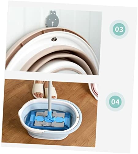 SOESFOUFU Foldable Plastic Mop Bucket