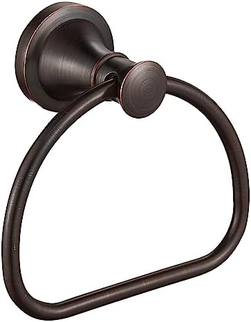 Wolibeer Bronze Towel Ring Rustic Design Space-Saving Towel Holder