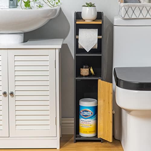 AOJEZOR Small Bathroom Storage Cabinet