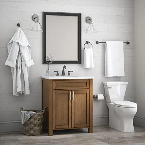 Wall-Mounted Bath Towel Holder Oil-Rubbed Bronze Towel Ring Kinla Collection