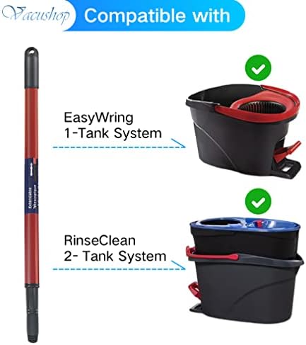 VACUSHOP 10-in-1 Mop Handle