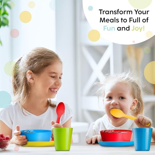 Reusable Dinnerware Set for Kids