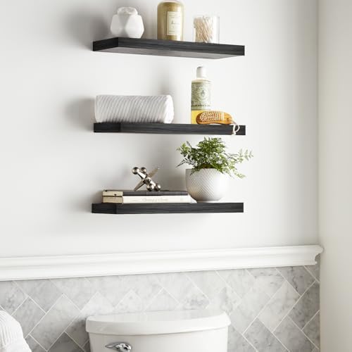 BAYKA Floating Shelves for Wall Rustic Storage Solutions