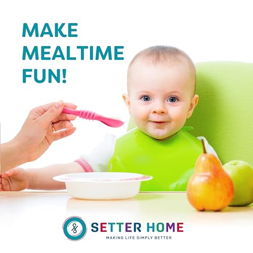 Soft Silicone Baby Spoons