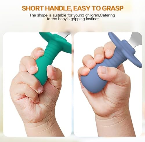 Perfect 4-Piece Toddler Fork Set for Safe Enjoyable Feeding