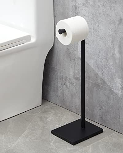 Sturdy Black Toilet Paper Holder Decluttr