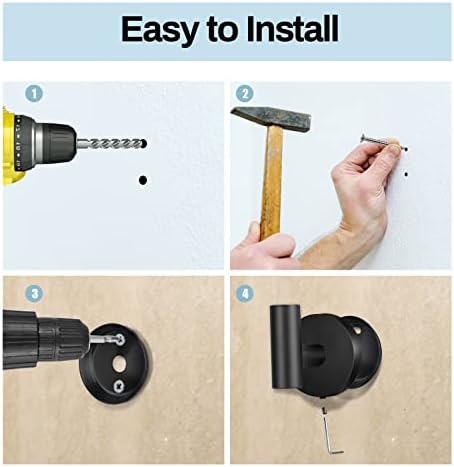 Kruodop 2-Piece Wall-Mount Tough Towel Coat Holder