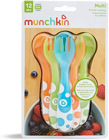 Munchkin Toddler Flatware Set 6-Piece