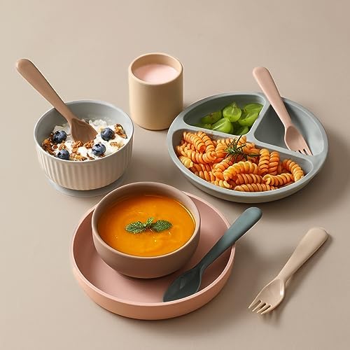 POIKSHARK Toddler Flatware Set