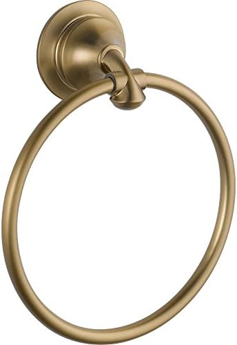 Delta Faucet 79446-CZ Linden Towel Ring Champagne Bronze