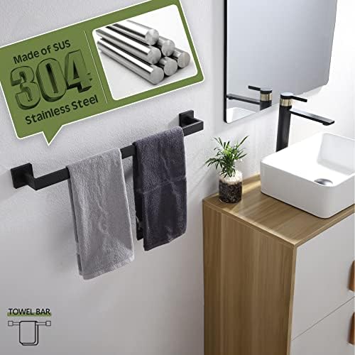 KOKOSIRI Extra Long-lasting 24-Inch Single Towel Bar