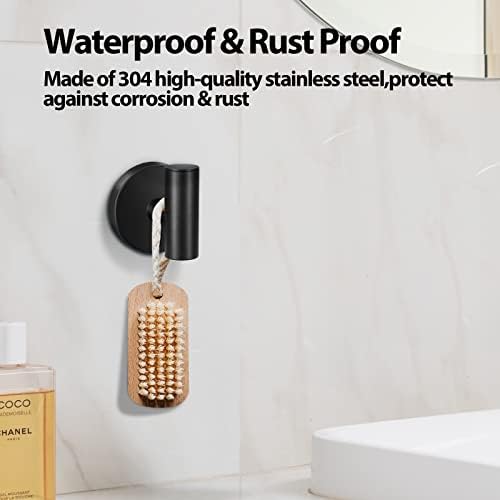 Kruodop 2-Piece Wall-Mount Tough Towel Coat Holder