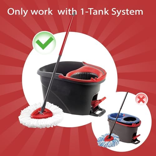 Boost Your Cleaning Power with 3-Pack Mop Heads