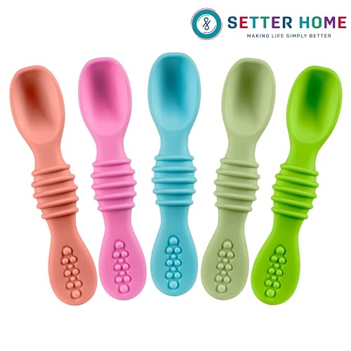 Soft Silicone Baby Spoons