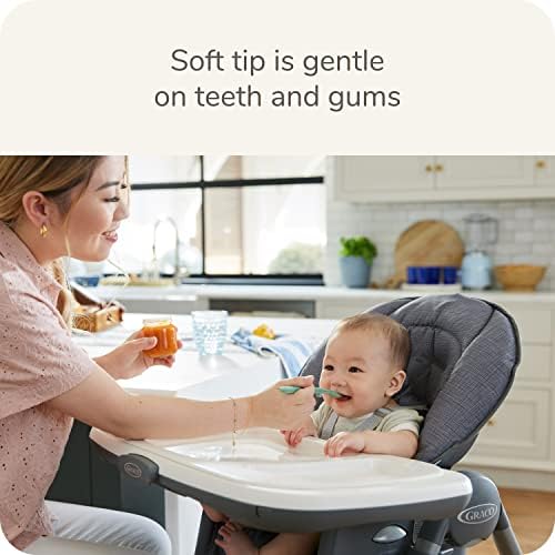 NUK Rest Easy Baby Spoons Gentle Feeding for Babies