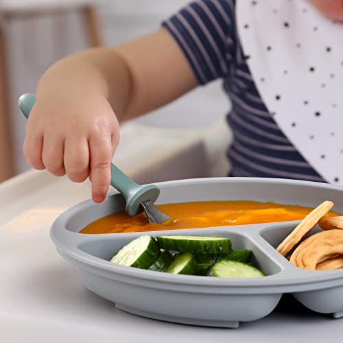 VITEVER Toddler Utensils Set - Fun Colors Safe Durable