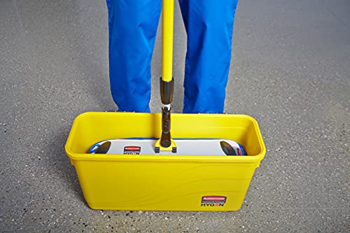 Rubbermaid Commercial Hygen Split-Blended Charging Bucket for Professional Cleaners